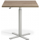 Boost Height Adjustable Meeting Table - 700x700mm